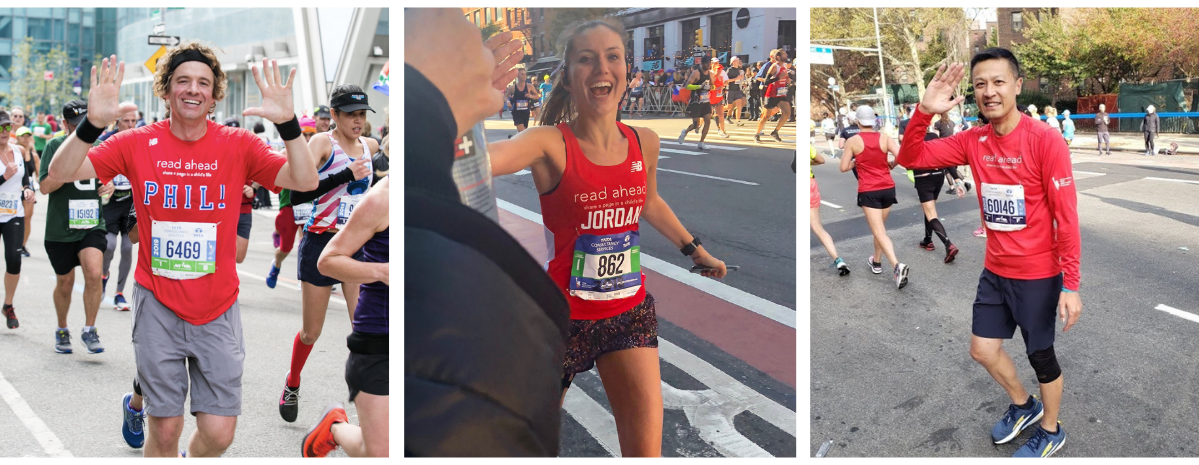 Team Read Ahead for the 2020 TCS NYC Marathon